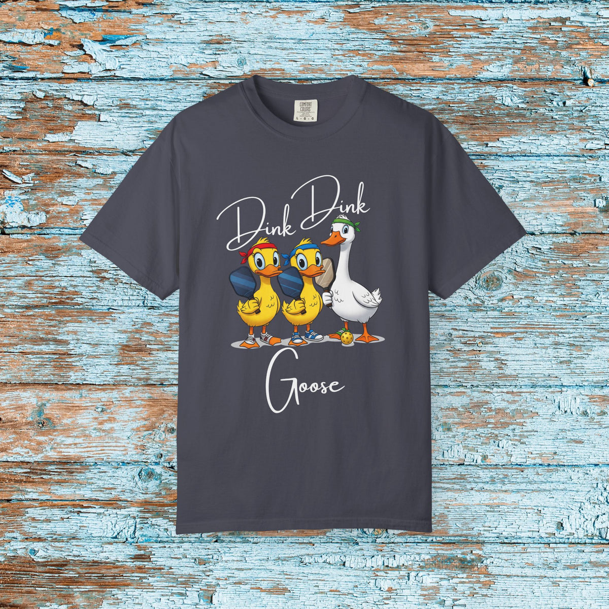 Pickleball Funny Goose Comfort Colors Shirt Dink Dink Goose Pickleball Shirt for Her Him Mom Dad Team Shirt Pickleball Lover Player Gift