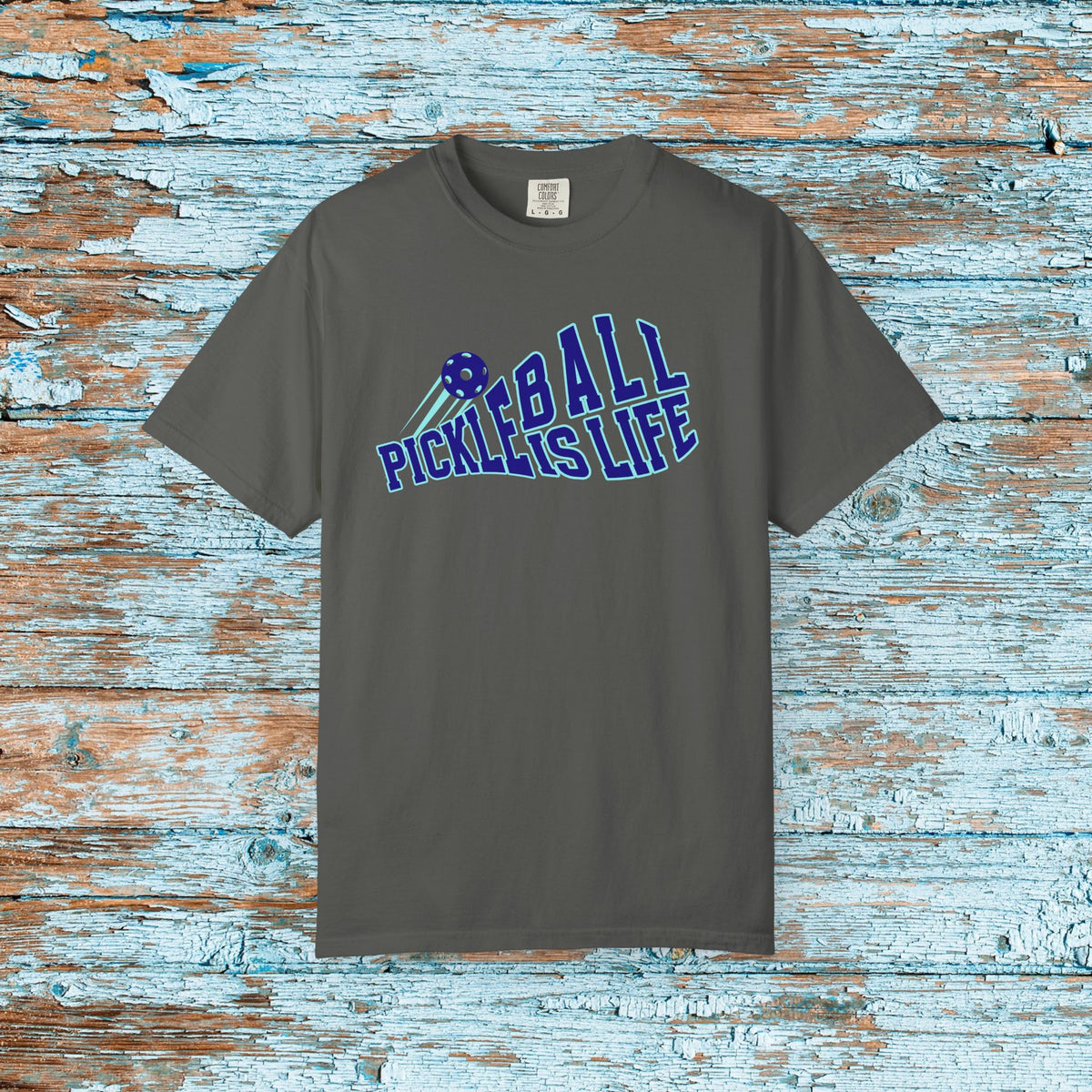 Comfort Colors Pickleball is Life Pickleball Paddle T-shirt Matching Team Shirt Gift for Mom Dad Pickleball Lover Player Gift
