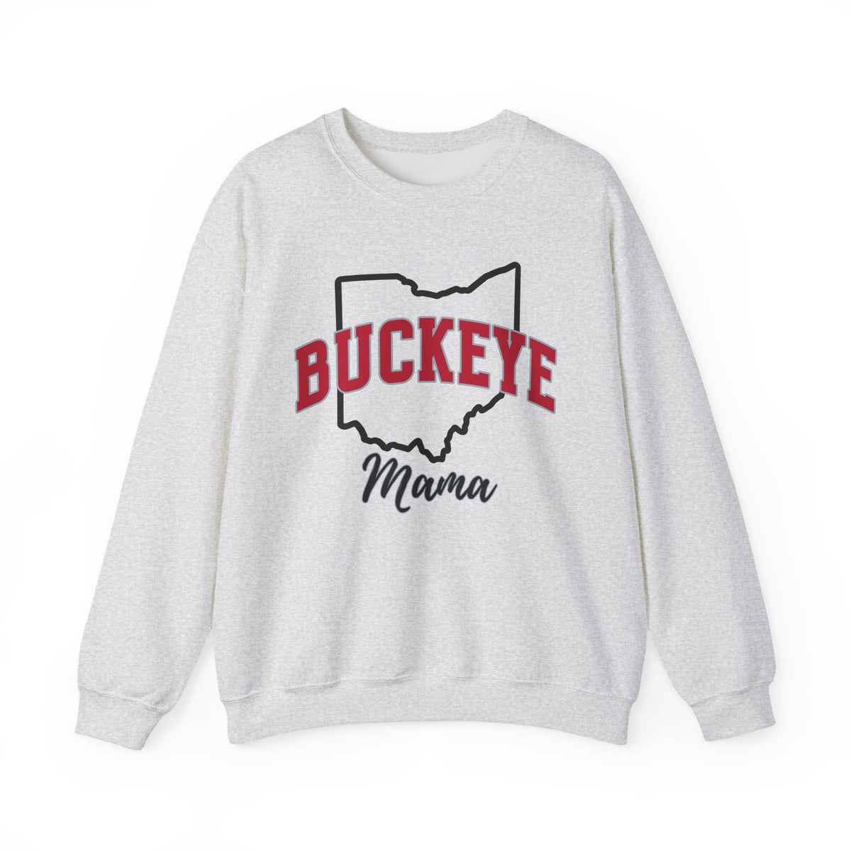 Custom Ohio Mama, Ohio Pride, Buckeye University School Sweater, Fun Mom Shirt, Freshman Mom Gift, Unisex Crewneck Sweatshirt
