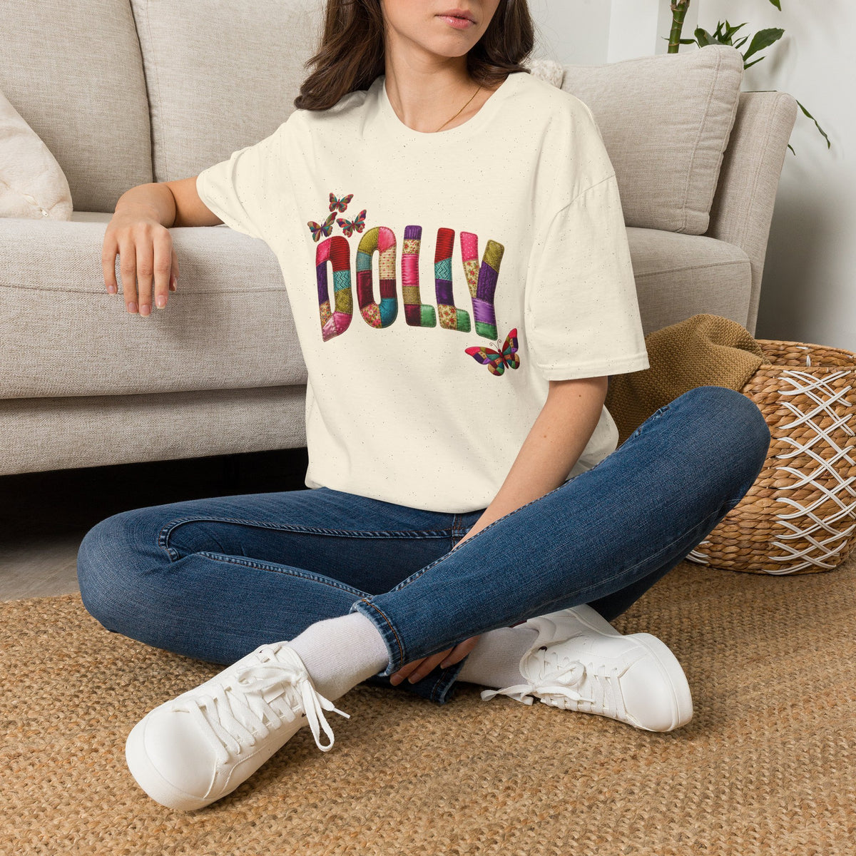 Dolly Tribute Shirt, Coat of Many Colors, Faux Quilt, Patchwork Aesthetic T-Shirt