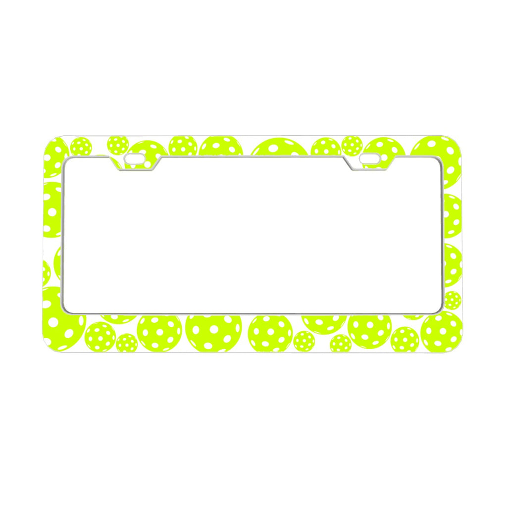 Flat Hole License Plate Frames 2pcs pickleball socks