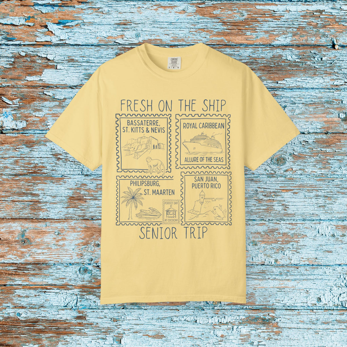 Custom Cruise Graduation Senior Trip Family Vacation Matching T-shirt