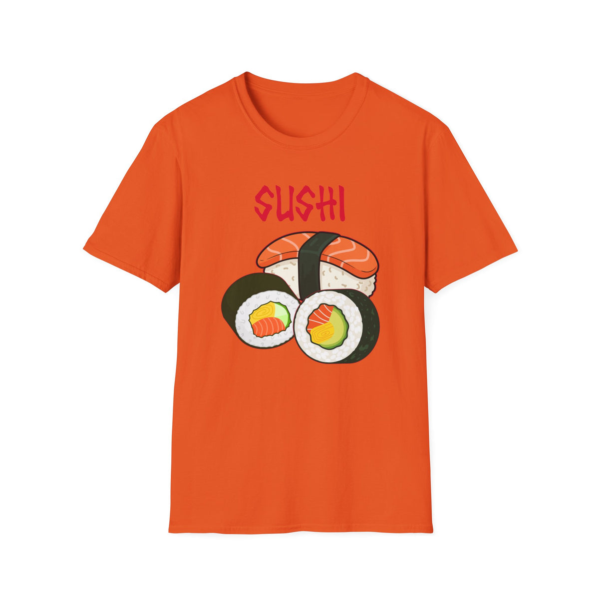 Funny Halloween Costume T-Shirt Sushi, Food Costume Top, Office Group Costume Shirt, Matching Friends Family Shirt