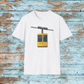 Funny SNL Aerial Tramway Emoji Sketch Unisex Softstyle T-Shirt, Group Halloween Costume, Hilarious Office Crew, Matching Coordinating Shirt