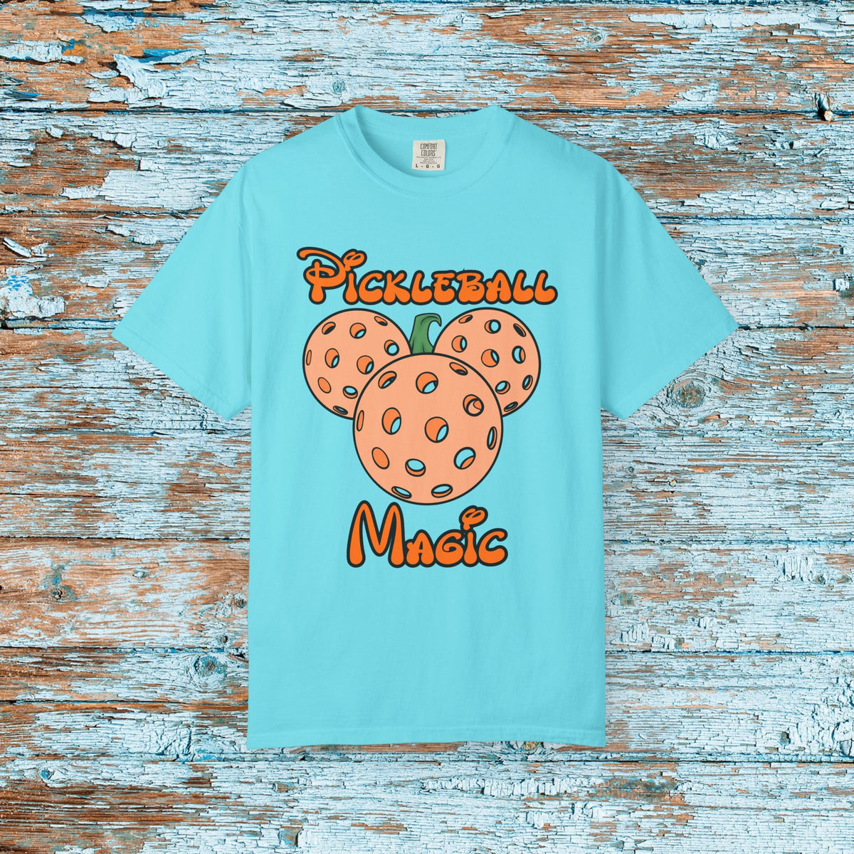 Comfort Colors Halloween Mickey Pickleboo Pickleball Magic Theme Park Lover Pickleball Player Team Shirt Gift for  Her Mom Player