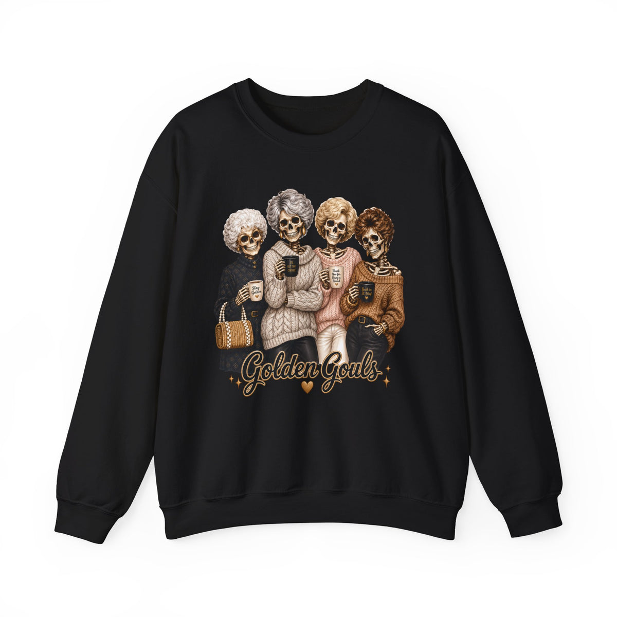 Golden Girls, Golden Gouls, Halloween Sweatshirt, Funny Matching Friend Shirt