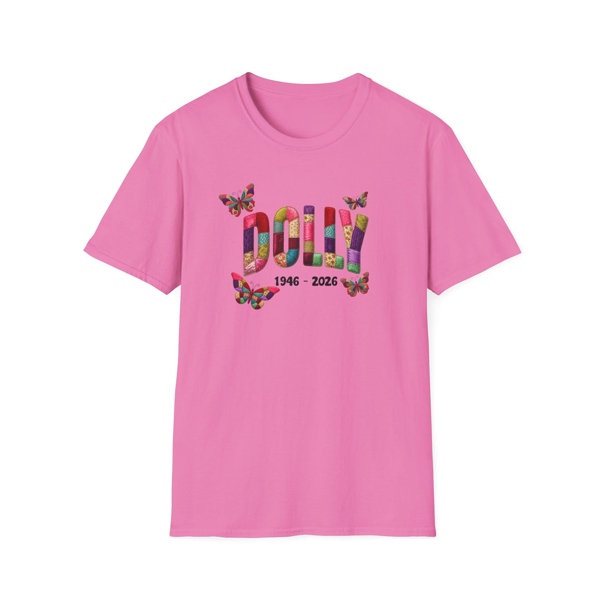 Dolly Tribute Shirt, Coat of Many Colors, Faux Quilt, Patchwork Aesthetic T-Shirt