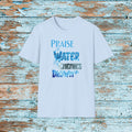 Christian Praise is the Water My Enemies Drown In Jesus Shirt for Bible Study Church Small Group Worship God Gift Unisex Softstyle T-Shirt