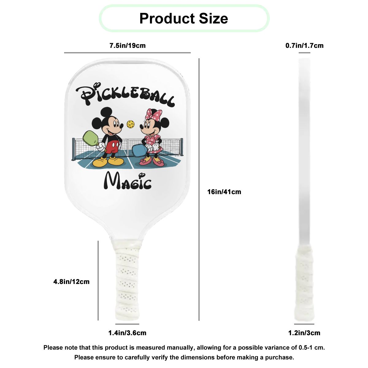 Pickleball Paddle Mickey Pickleball Mickey Pickleball (1)