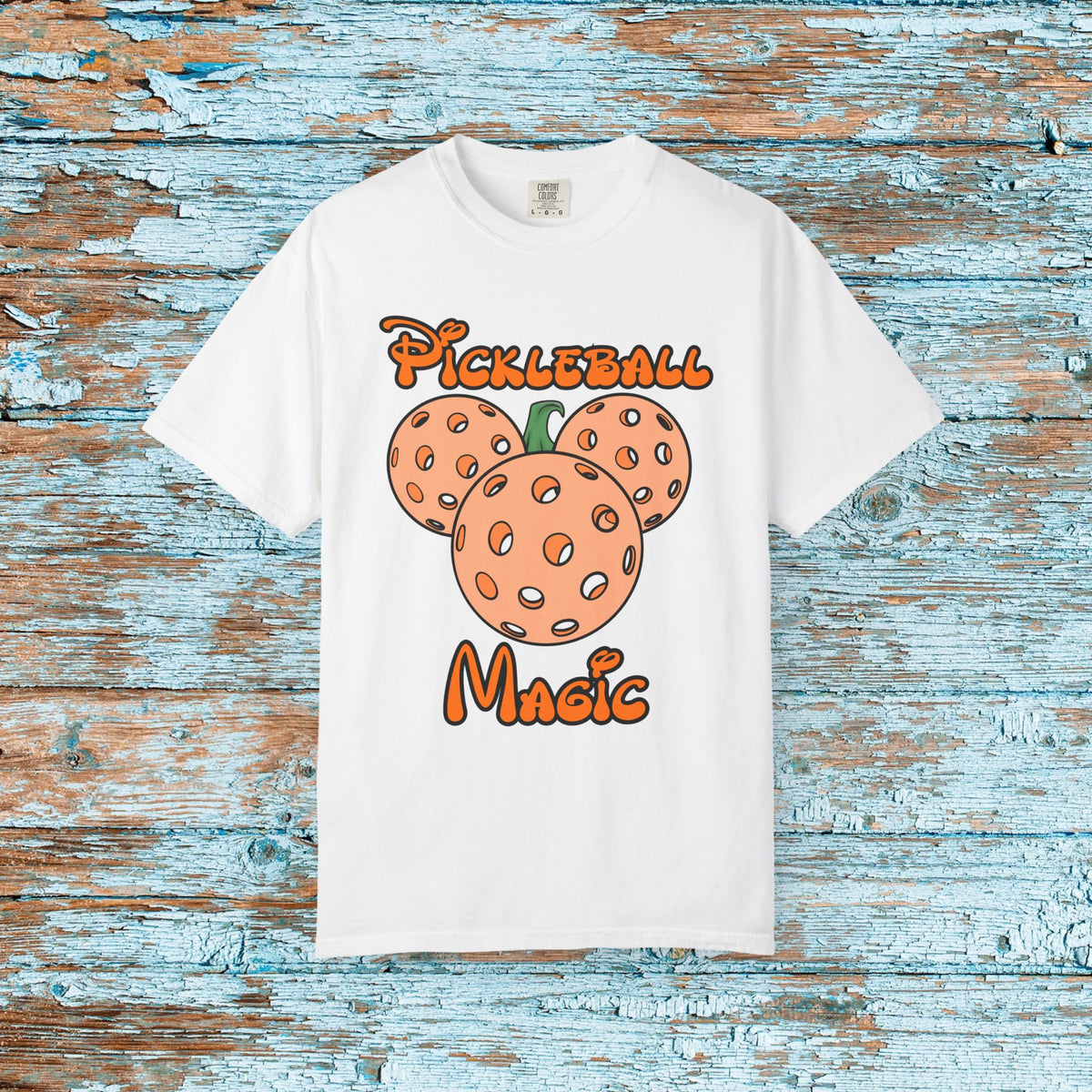 Comfort Colors Halloween Mickey Pickleboo Pickleball Magic Theme Park Lover Pickleball Player Team Shirt Gift for  Her Mom Player