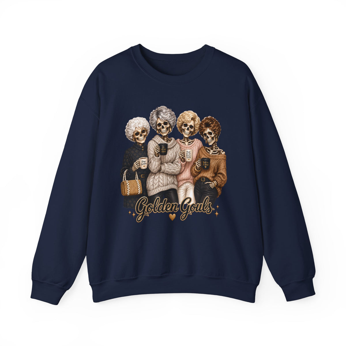 Golden Girls, Golden Gouls, Halloween Sweatshirt, Funny Matching Friend Shirt