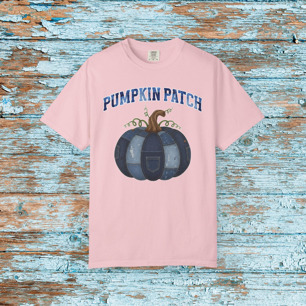 Comfort Colors Pumpkin Patch, Cute Fall Autumn Shirt For Women,Halloween Shirt,Fall Gift, Patchwork Sewing Shirt,Crafting Shirt