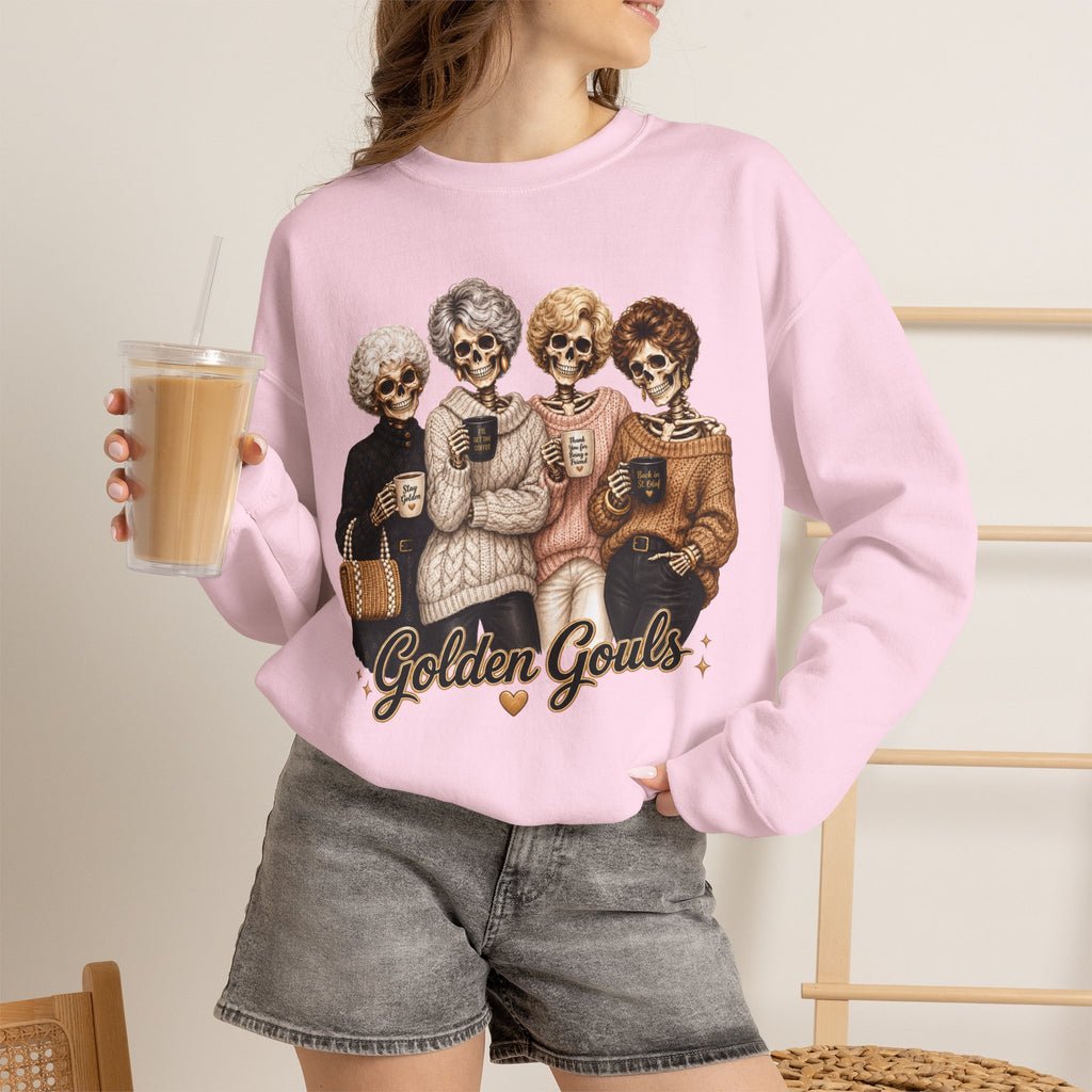 Golden Girls, Golden Gouls, Halloween Sweatshirt, Funny Matching Friend Shirt