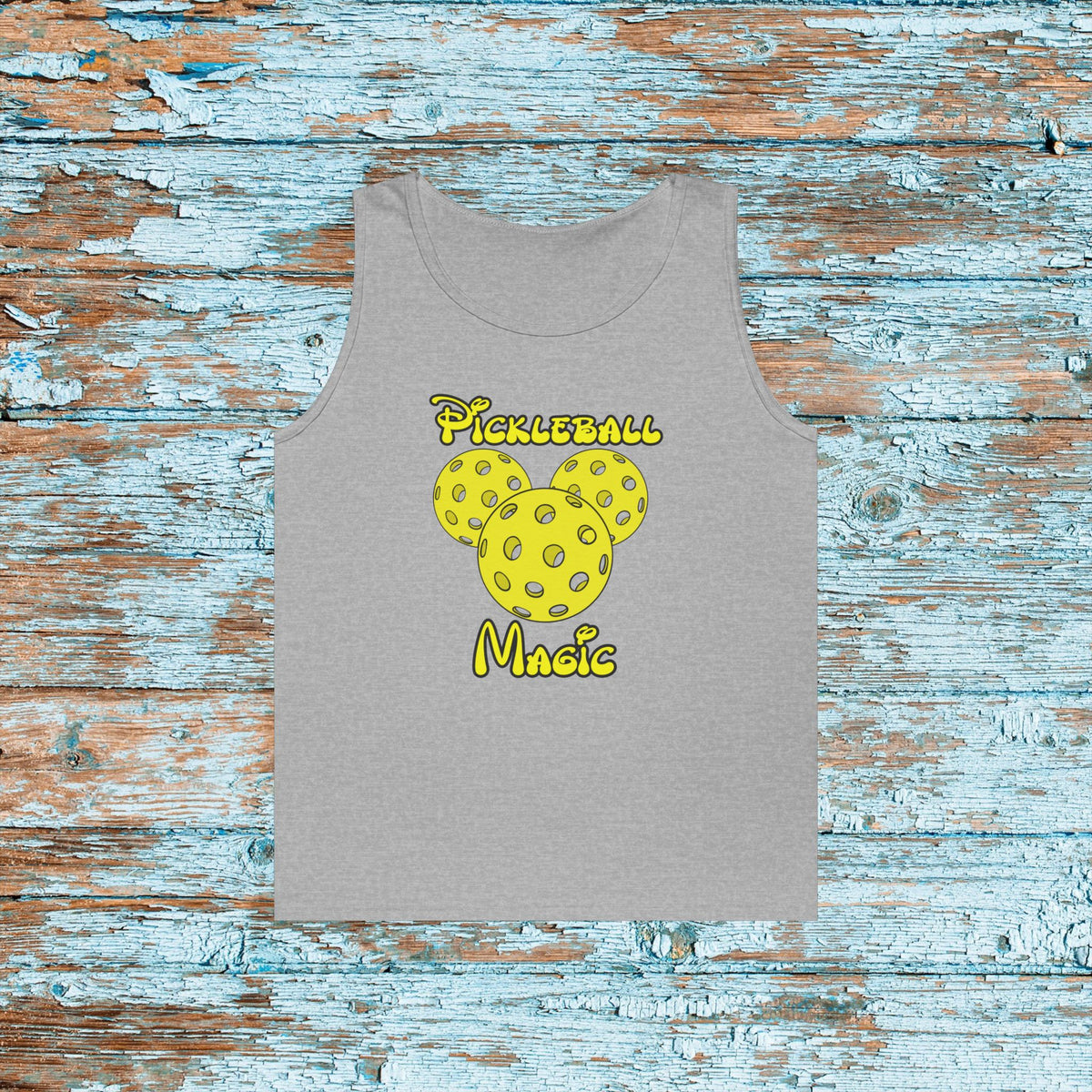 Mickey Pickleball Lover Pickleball Magic Tank Top Theme Park Lover Pickleball Player Team Shirt Gift for Him or Her Mom Dad Player
