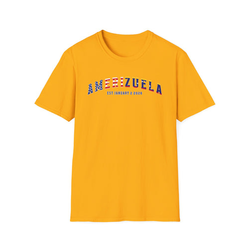 Amerizuela Shirt, Venezuelan American Pride T Shirt, USA Venezuela Flag Tee, Immigration Gift Shirt, Cultural Heritage Unisex Tee