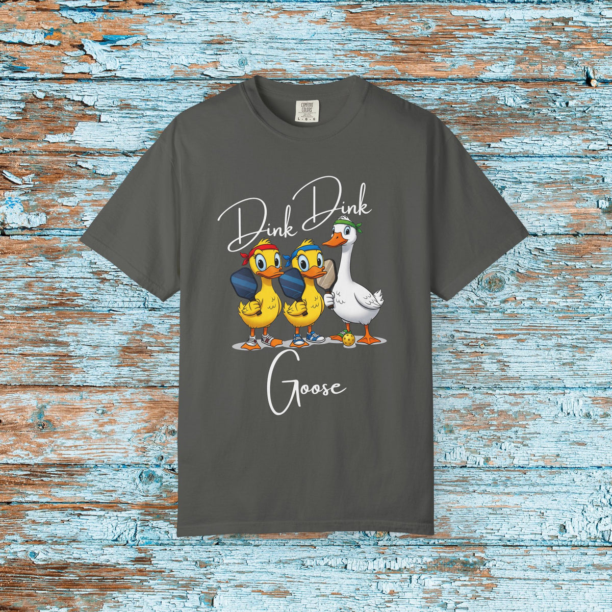 Pickleball Funny Goose Comfort Colors Shirt Dink Dink Goose Pickleball Shirt for Her Him Mom Dad Team Shirt Pickleball Lover Player Gift