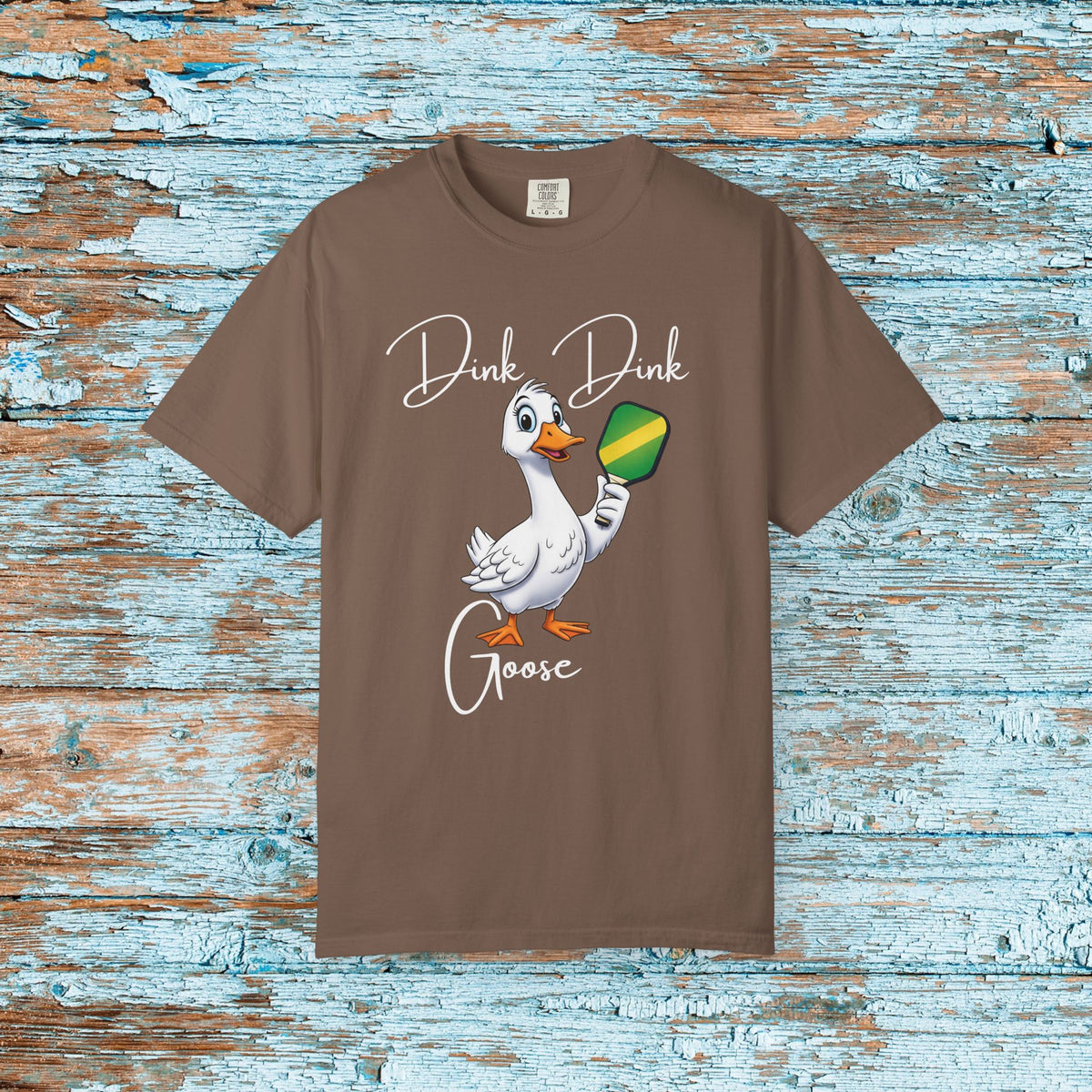 Pickleball Funny Goose Comfort Colors Shirt Dink Dink Goose Pickleball Shirt for Her Him Mom Dad Team Shirt Pickleball Lover Player Gift