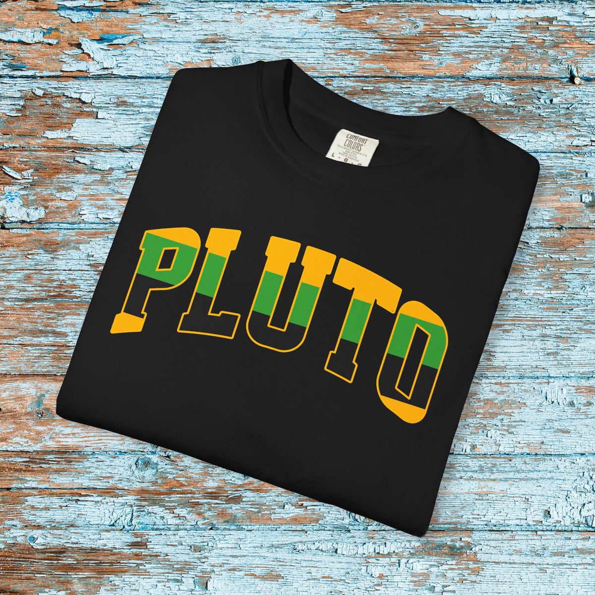 Comfort Colors Pluto Mickey Shirt College Font Magical Matching Family Theme Park Kingdom Vacation Shirt