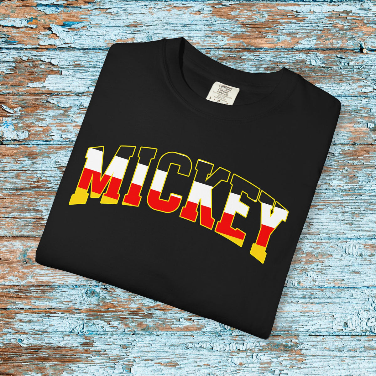 Comfort Colors Mickey Shirt College Font Magical Matching Family Theme Park Kingdom Vacation Shirt