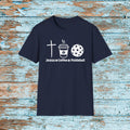 Jesus Coffee and Pickleball T-Shirt | Christian Pickleball Shirt | Faith Coffee Sports Tee for Women and Men