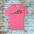 Comfort Colors Pickleball is Life Pickleball Paddle T-shirt Matching Team Shirt Gift for Mom Dad Pickleball Lover Player Gift