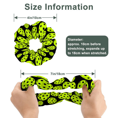6Pack Hair Scrunchies pickleball socks