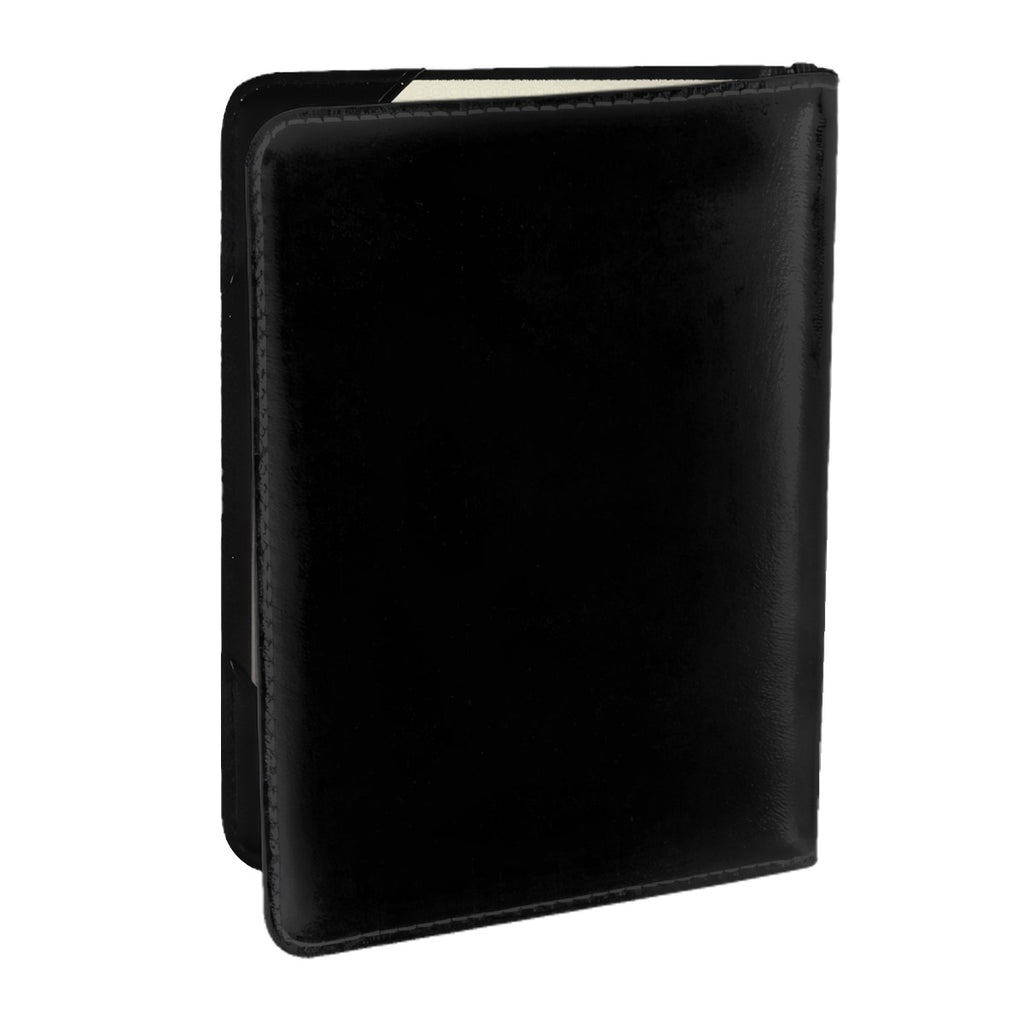 Small Passport Holder for Travel (DoubleSided Pattern) 2 Leaving Fingerprints of Friendship