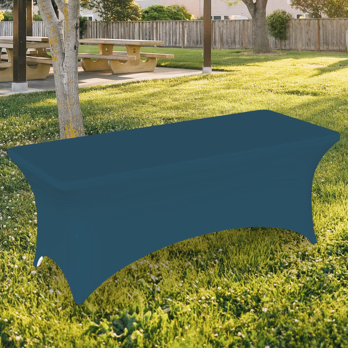 Stretch Table Cloth Rectangle Table Covers 1 2