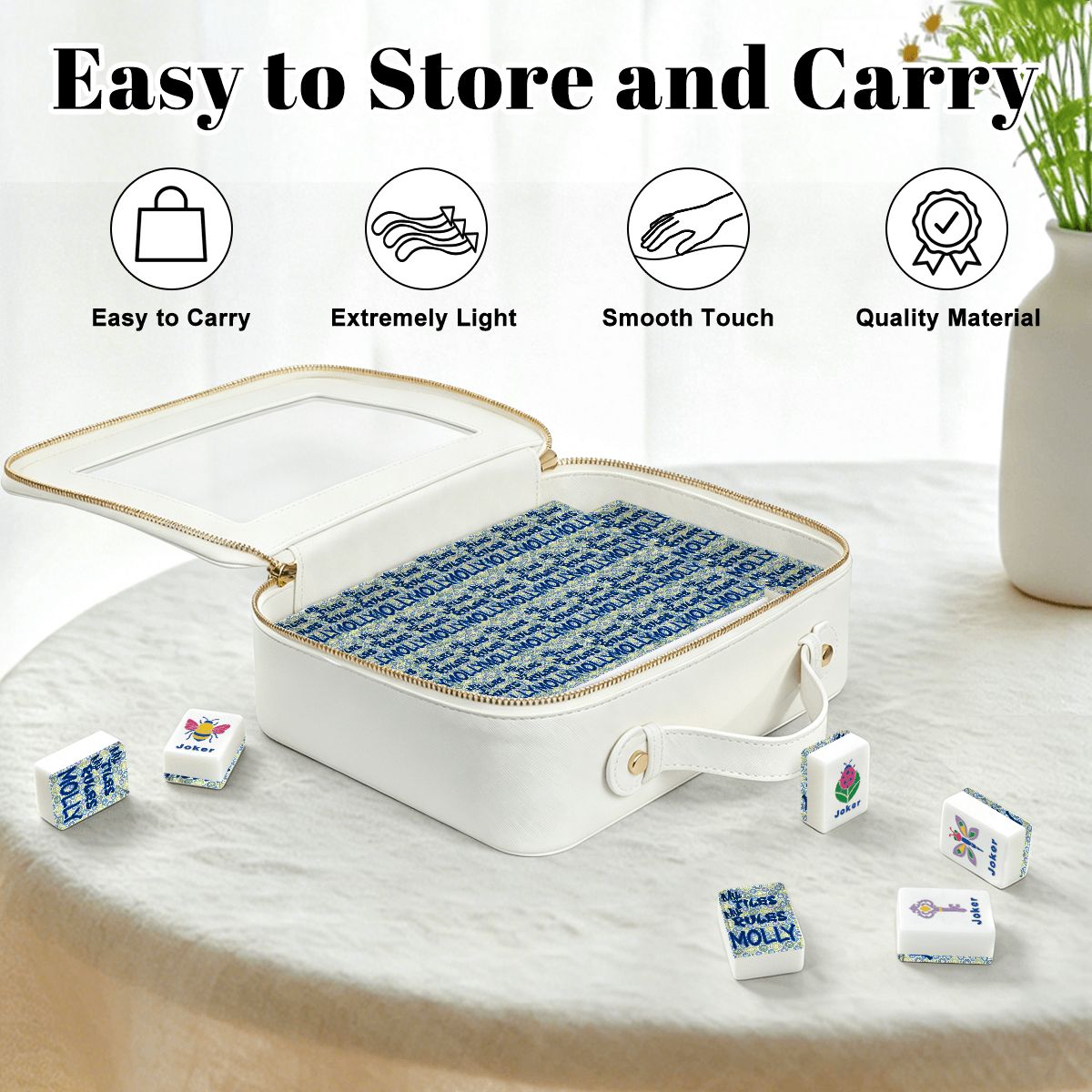 American Mahjong Tiles (Floral Garden Style) 1 Mahjong Mahjong (1)