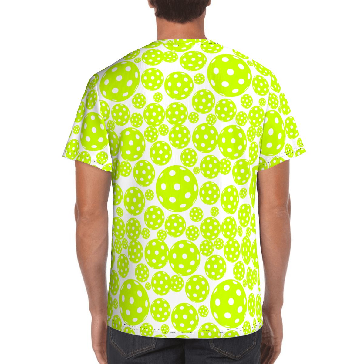 Men's ShortSleeve TShirt Customized Services pickleball socks pickleball socks9
