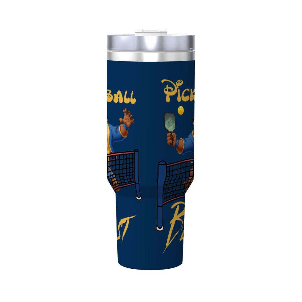 Travel Coffee Mug with Handle and Straw (40oz) 2